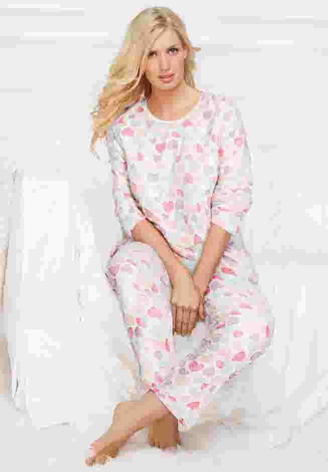 Avenue Body 2-Piece Fluffy PJ Set image number 4
