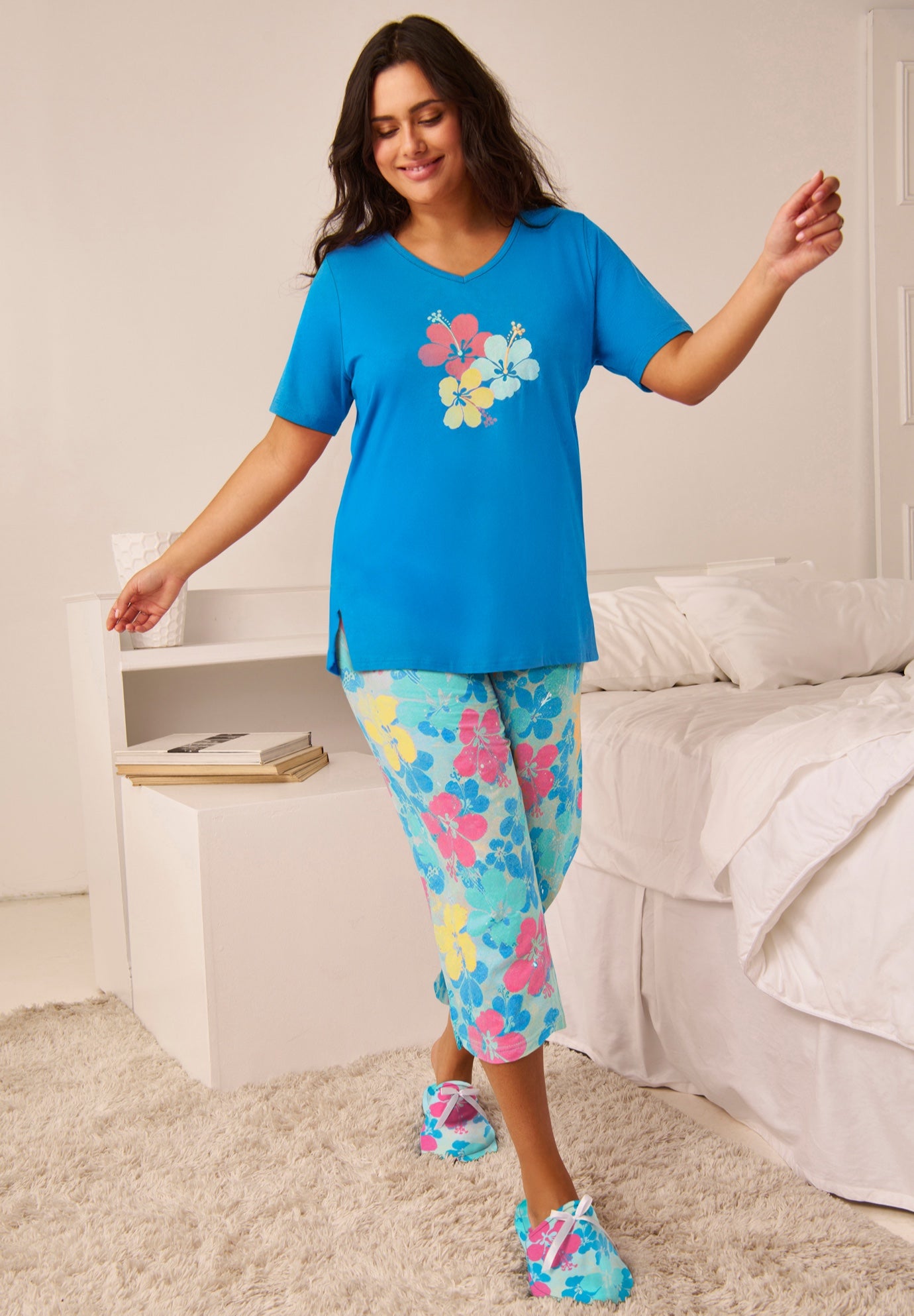 2-Piece Capri PJ Set image number 0