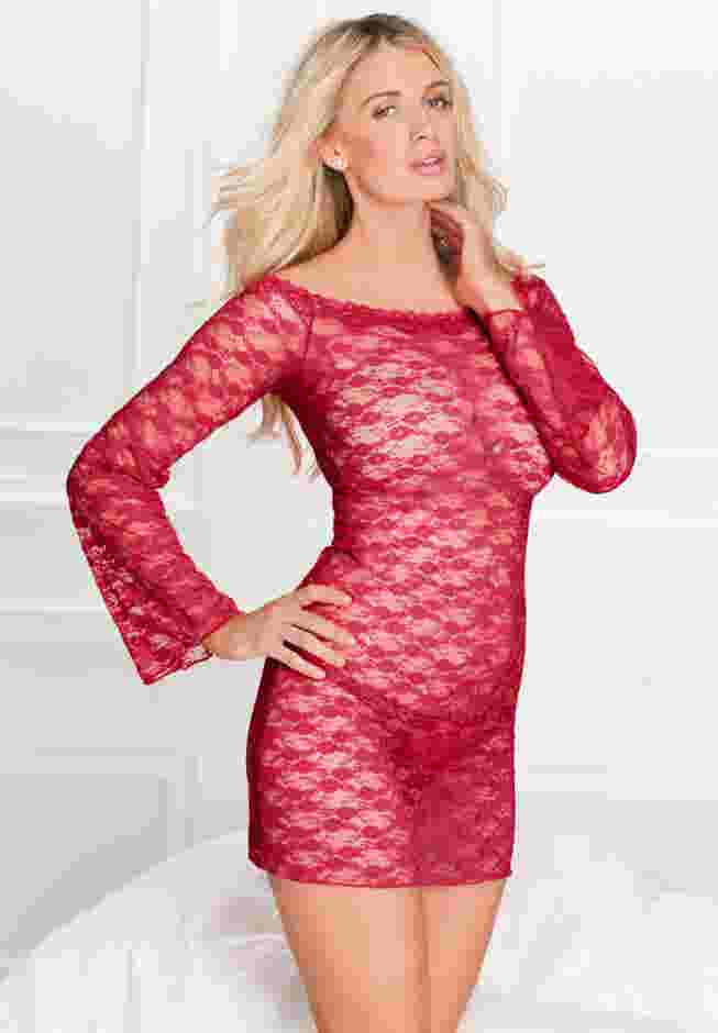 Amoureuse® Long-Sleeve Chemise image number 4
