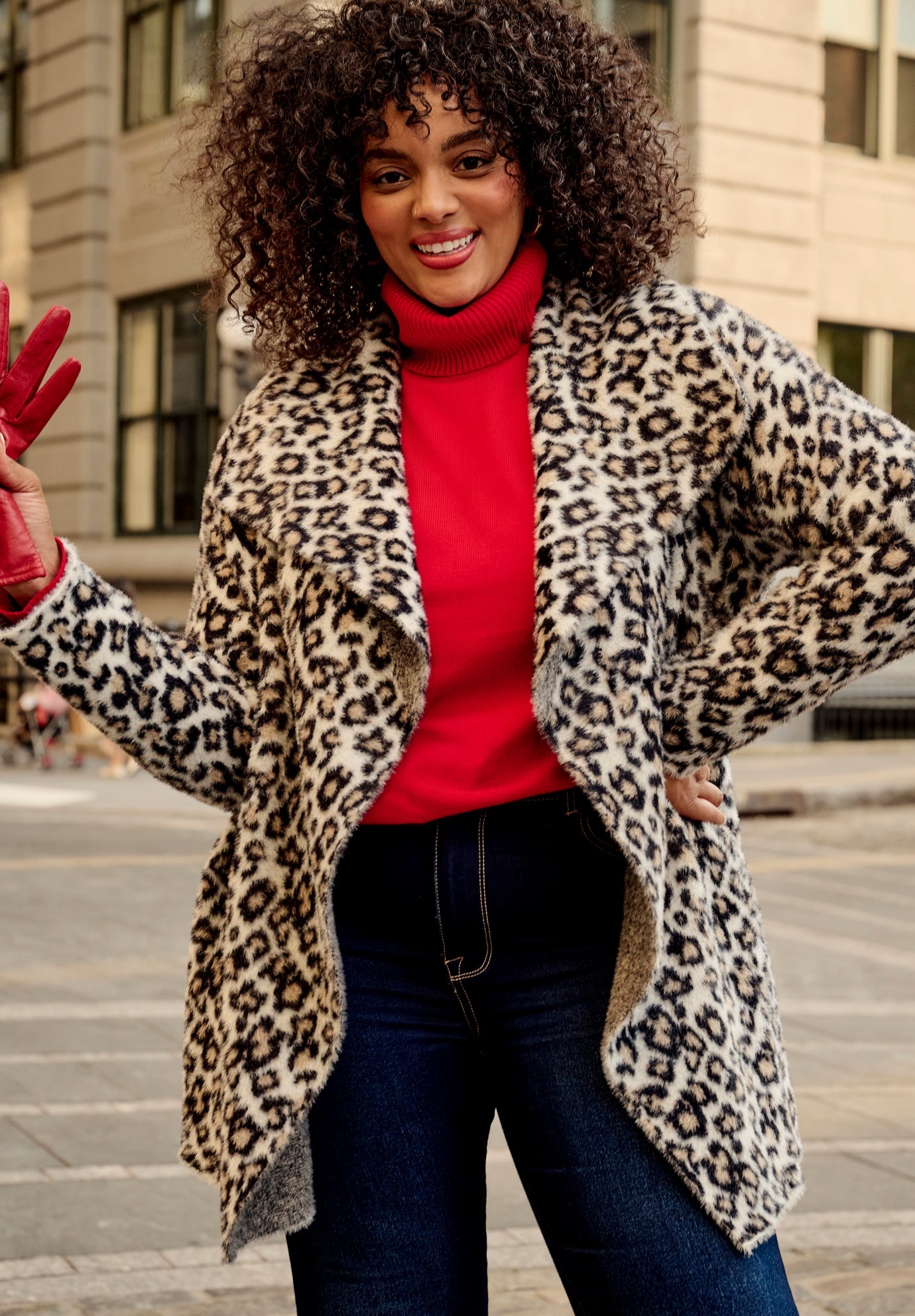 Open Front Coatigan image number 0