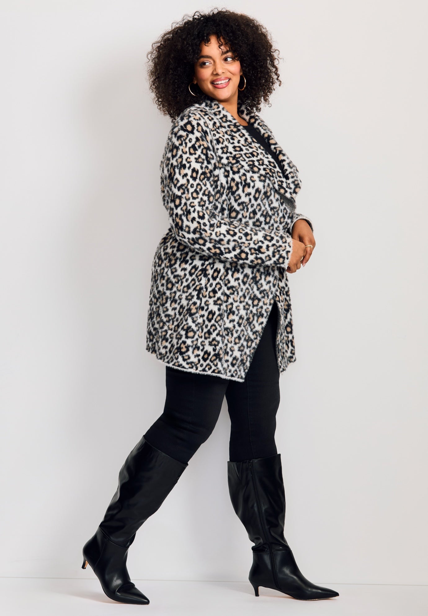 Open Front Coatigan image number 4