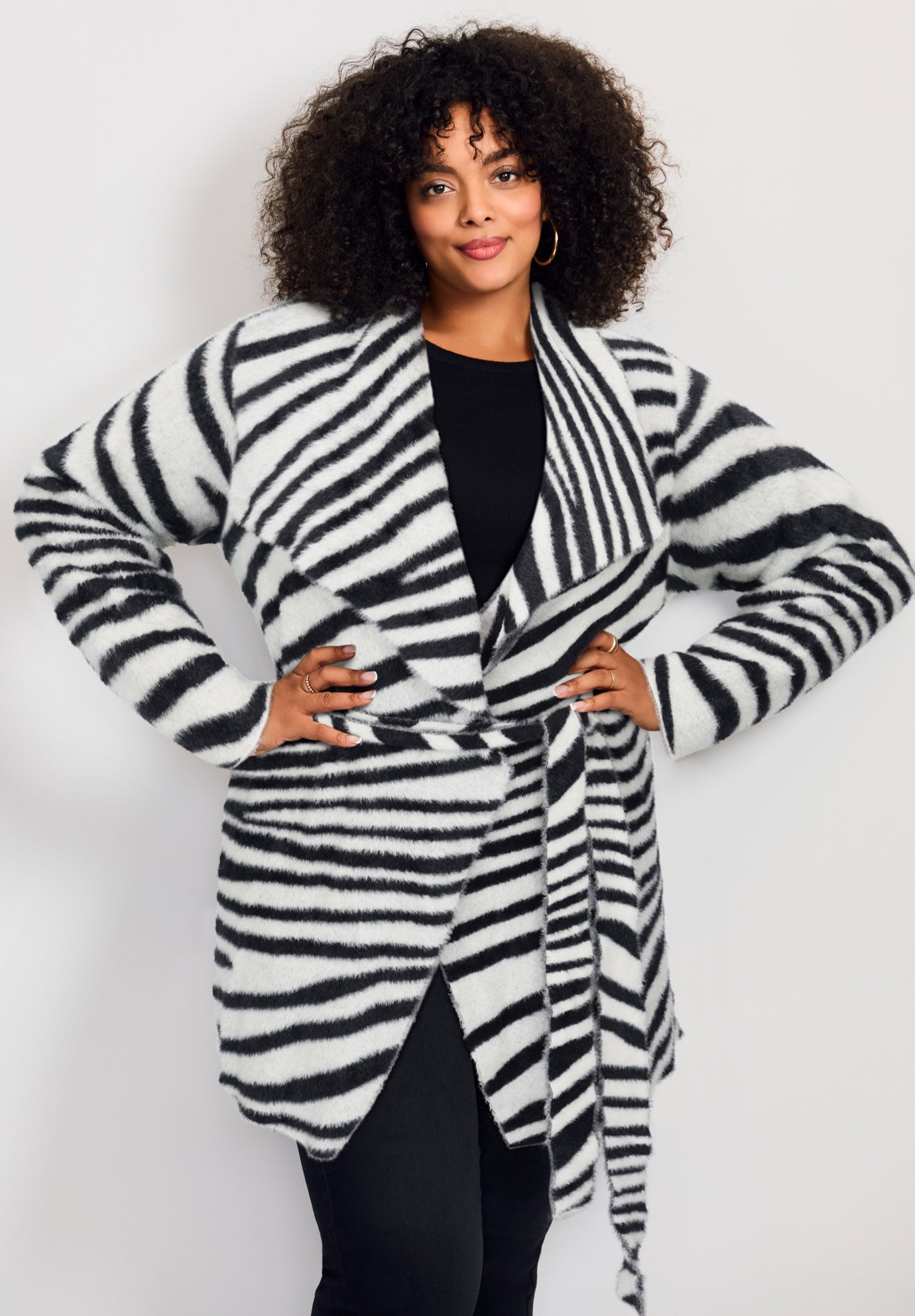 Open Front Coatigan image number 0