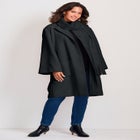 Detachable Fringe Scarf Coat image number null