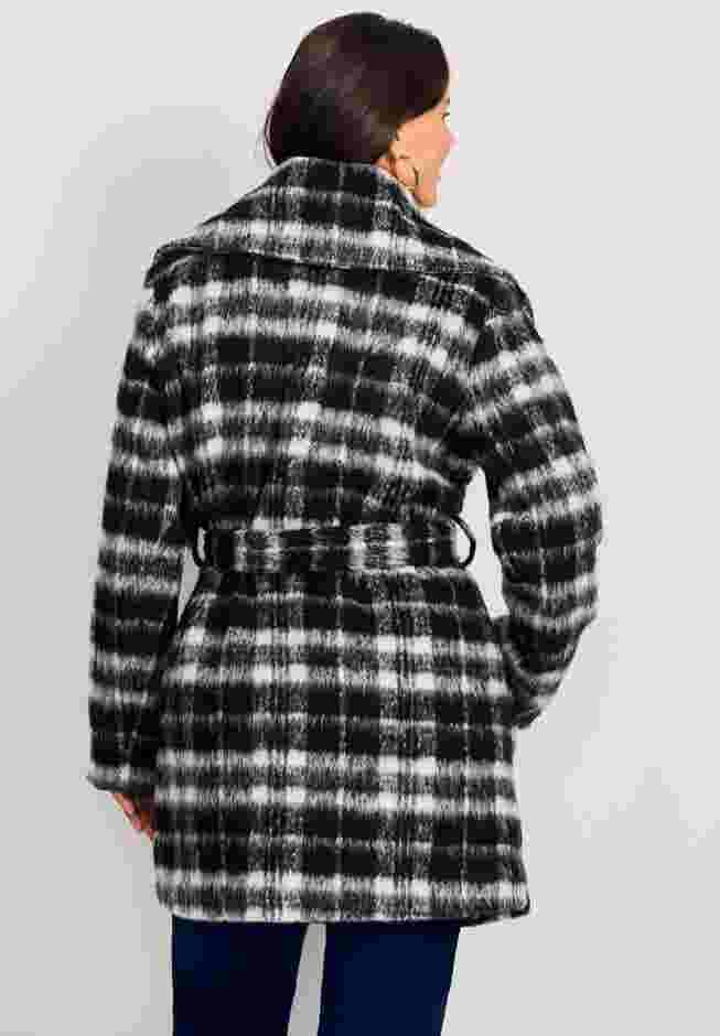 Wing Collar Belted Coat image number 2