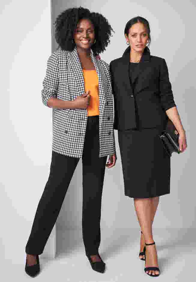2-Piece Double-Breasted Pantsuit image number 4