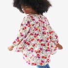 Tiered Tunic With Notch V-Neck image number null