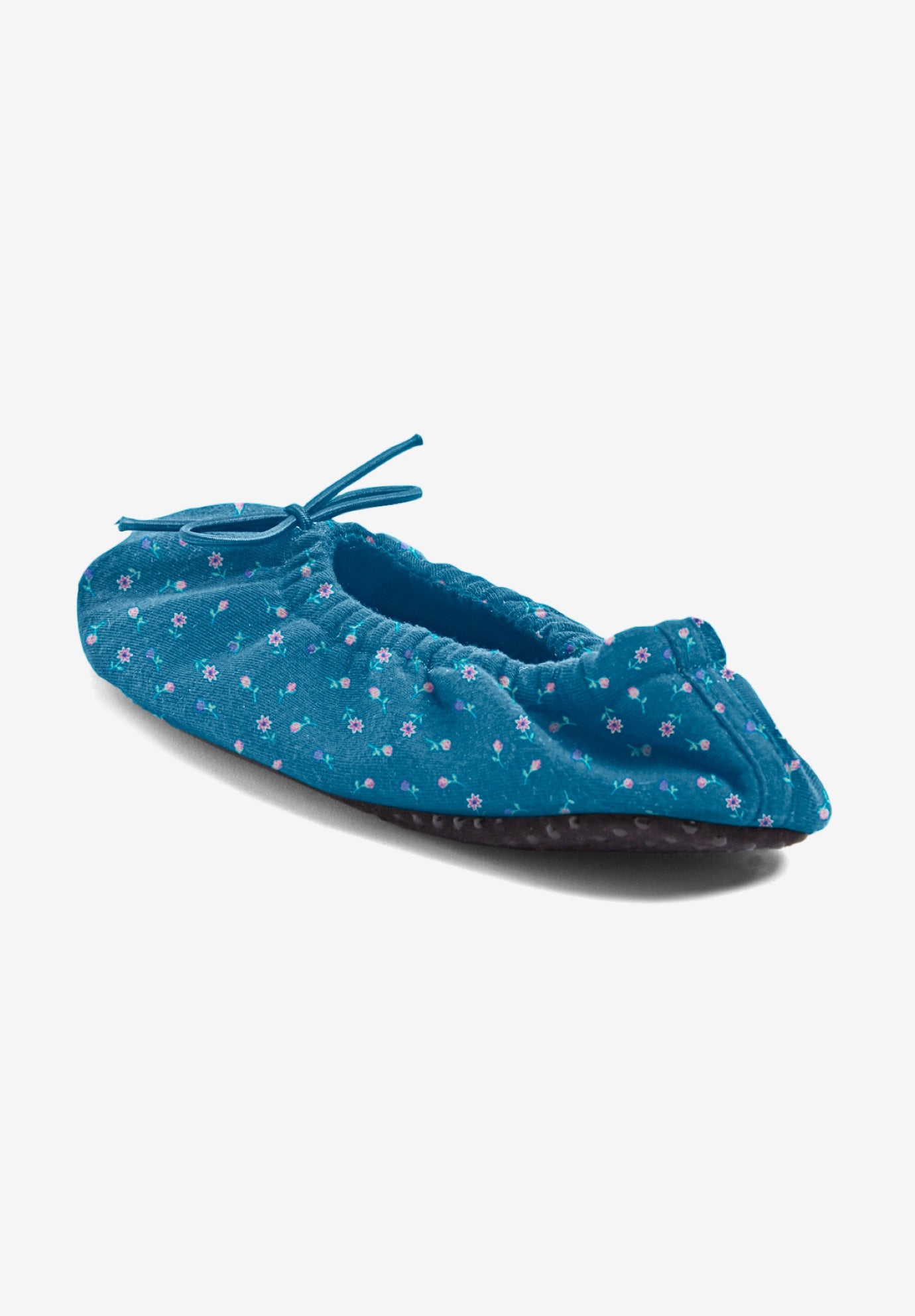 Dreams & Co.&reg; Knit Ballerina Slipper image number 1