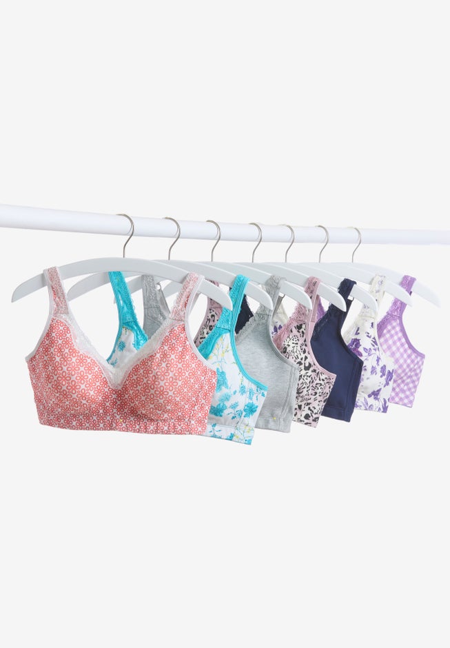 Cotton Comfort Wireless Bra image number 6