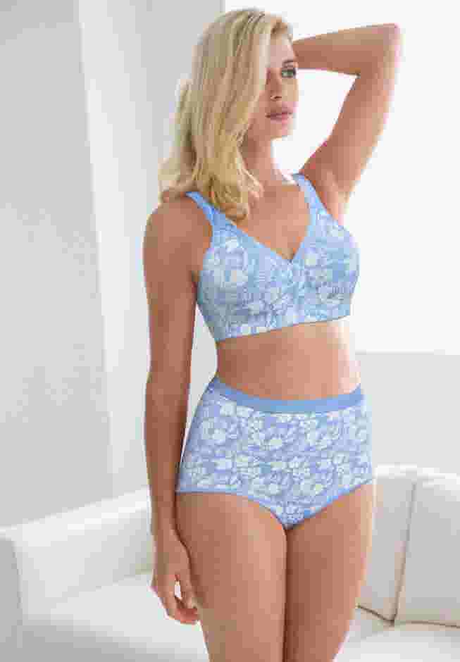 Cotton Comfort Wireless Bra image number 5