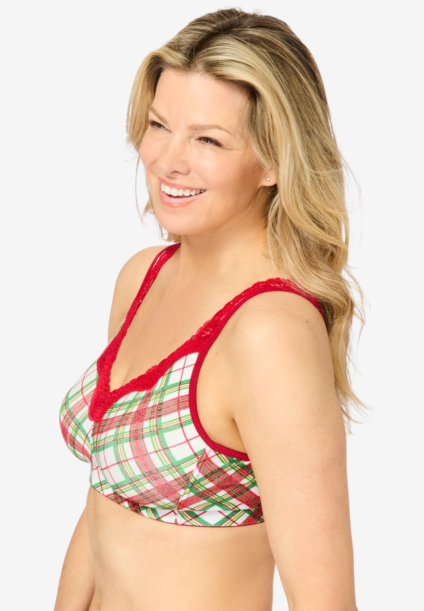 Cotton Comfort Wireless Bra image number 1