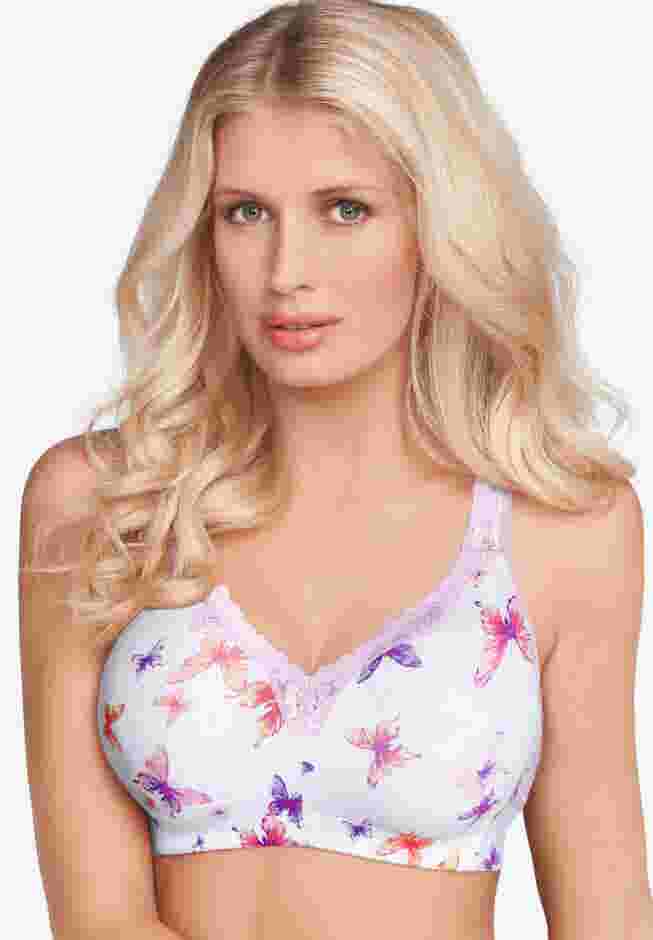 Cotton Comfort Wireless Bra image number 4