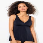 V-Neck Flowy Tankini Top image number null