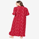 Long Flannel Nightgown  image number null