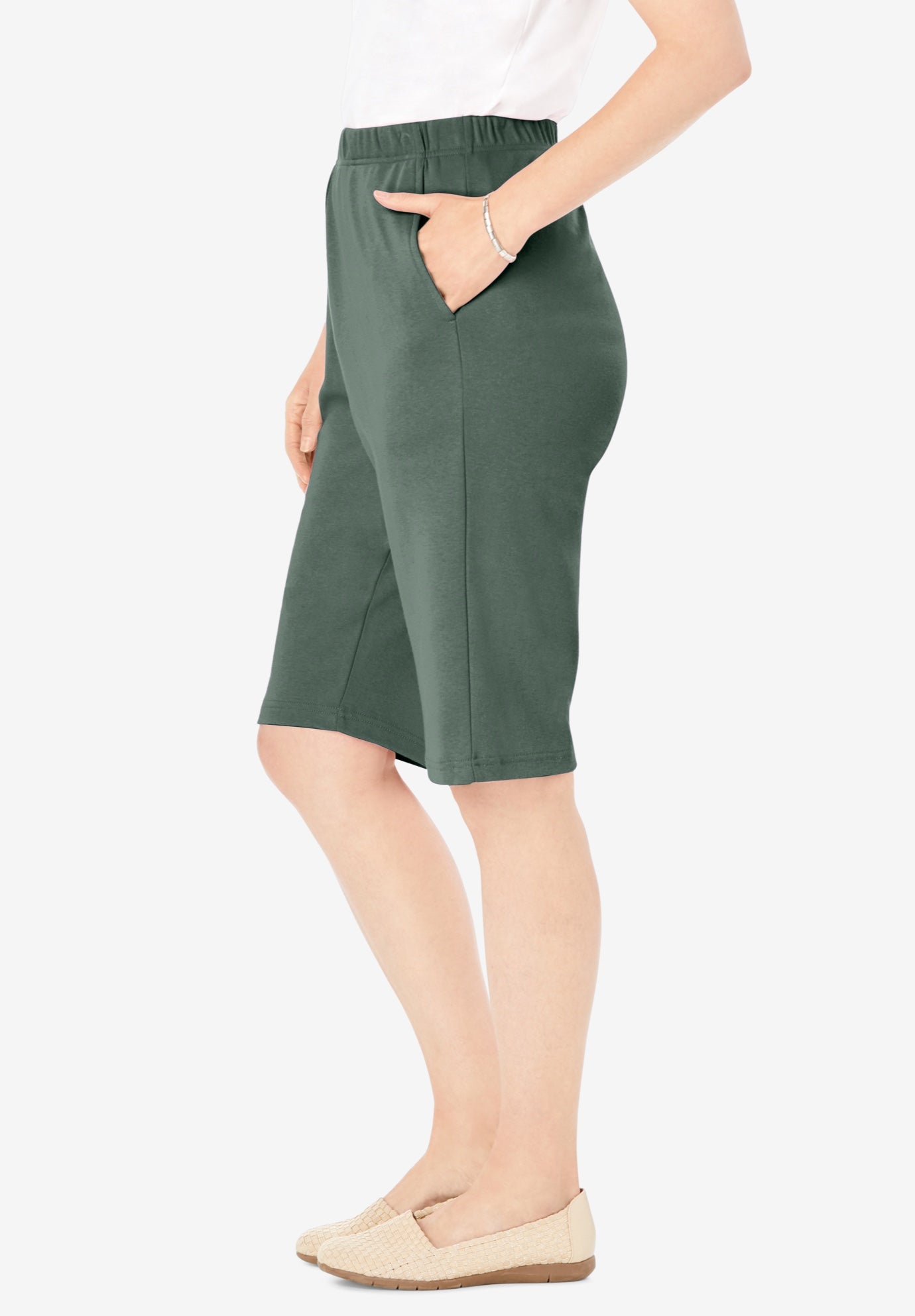 7-Day Knit Bermuda Shorts image number 2