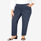 Comfort Waist Stretch Denim Straight Leg Jean image number null