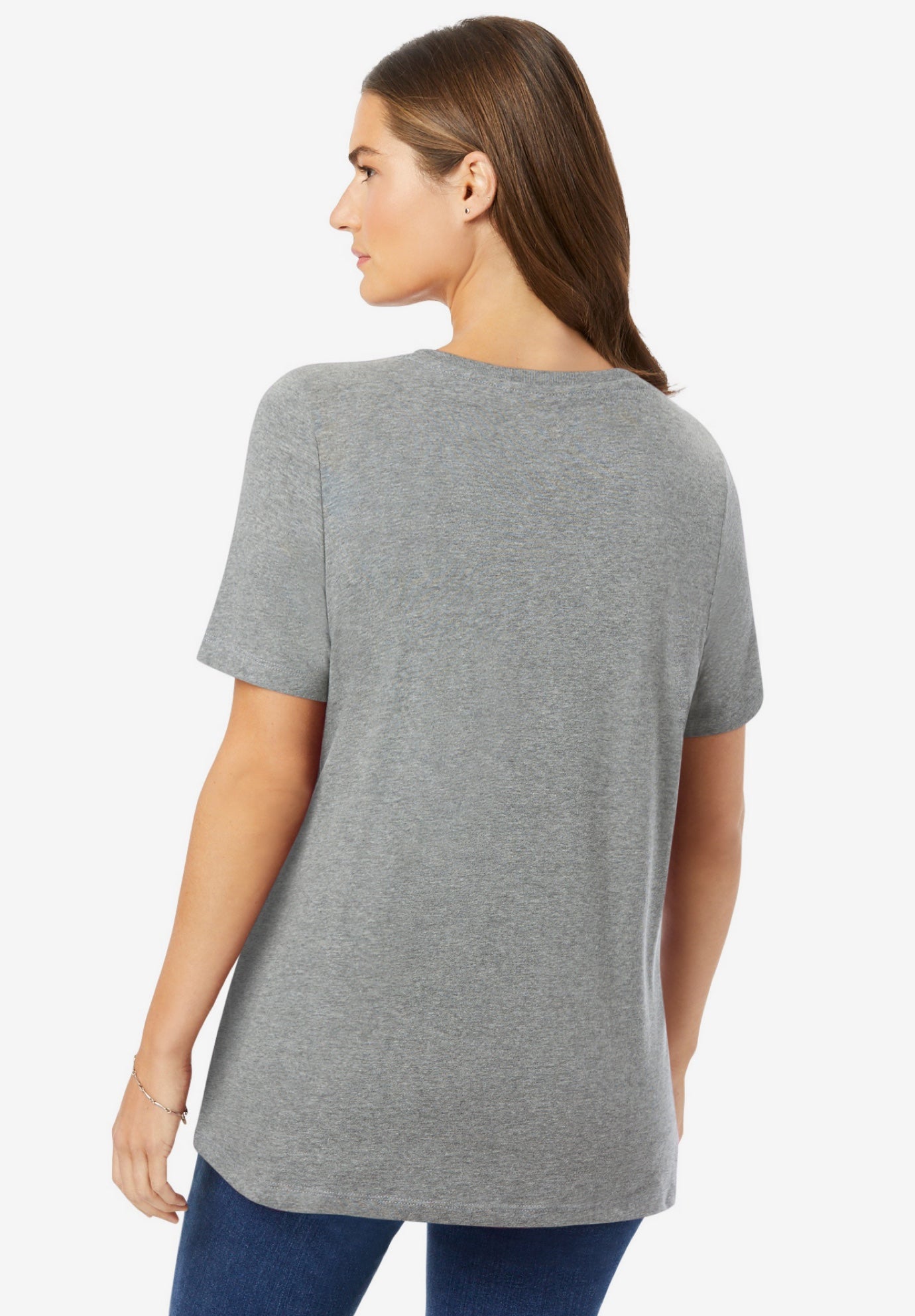 Perfect Short-Sleeve Crewneck Tee image number 1