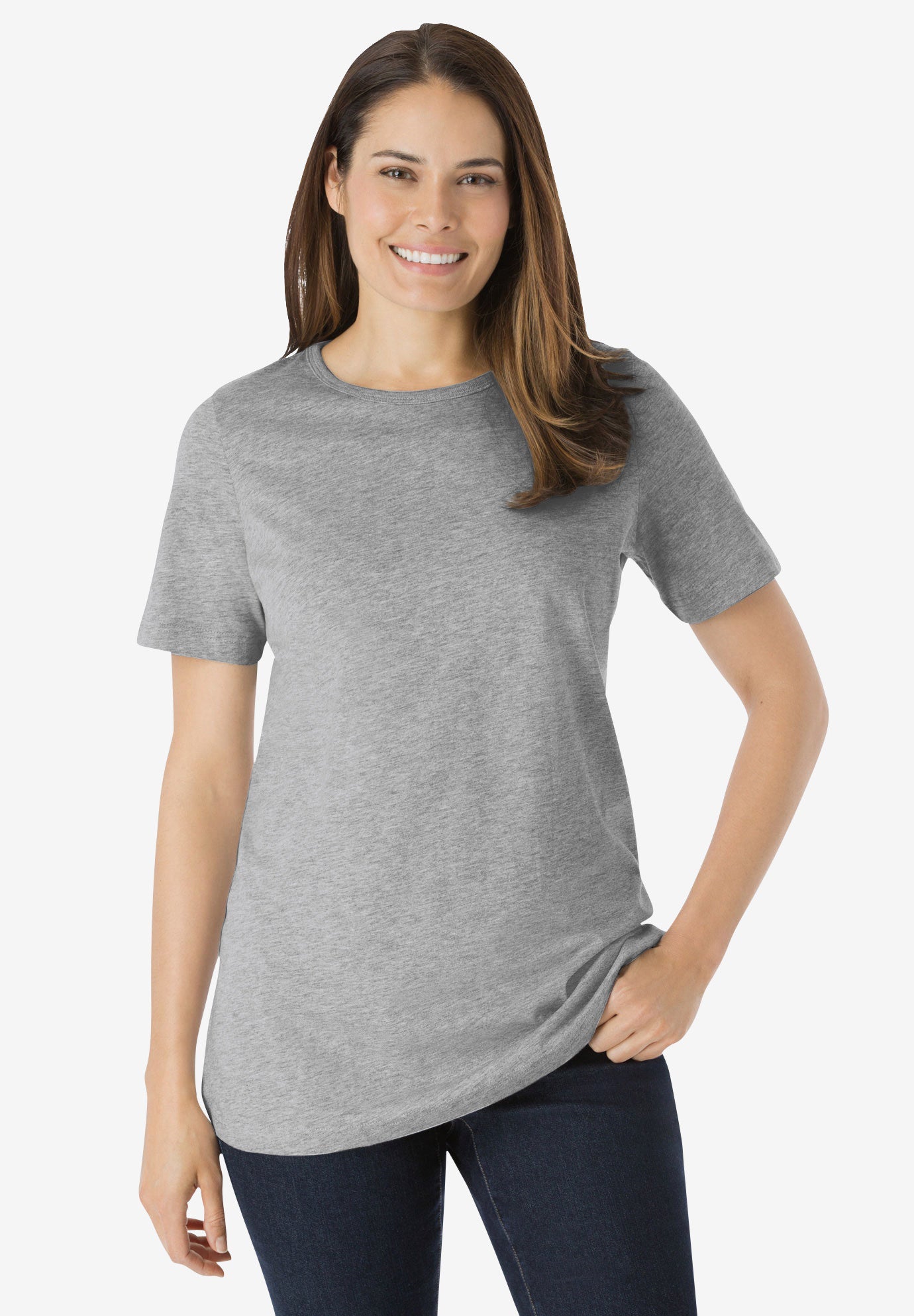 Perfect Short-Sleeve Crewneck Tee image number 0