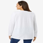 Perfect Long-Sleeve Crewneck Tee image number null