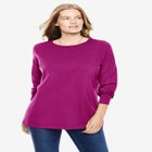 Perfect Long-Sleeve Crewneck Tee image number null