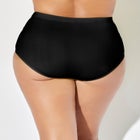 Shirred High Waist Tummy Control Swim Brief image number null