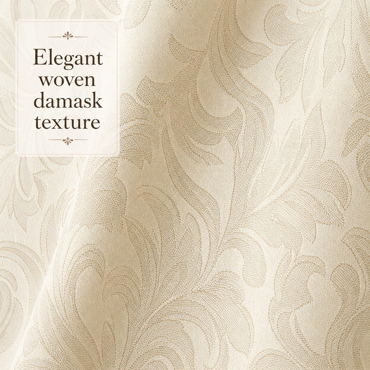 Damask Set of 2 Chair Covers image number 2
