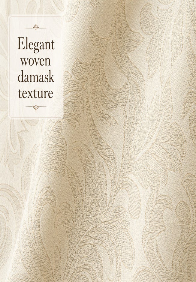 Damask Set of 2 Chair Covers image number 2