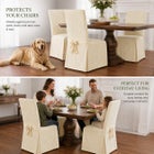 Damask Set of 2 Chair Covers image number 6