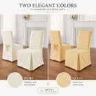 Damask Set of 2 Chair Covers image number 7