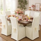 Damask Set of 2 Chair Covers image number 11