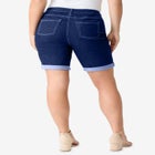 Plus Size Classic Stretch Cuffed Short image number null