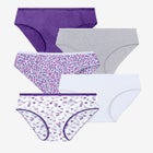 Hi-Cut Cotton Brief 5-Pack image number null