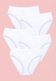 Hi-Cut Cotton Brief 5-Pack
