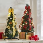 Fully Decorated Pre-Lit 2' Pop-Up Tabletop Christmas Tree image number 3