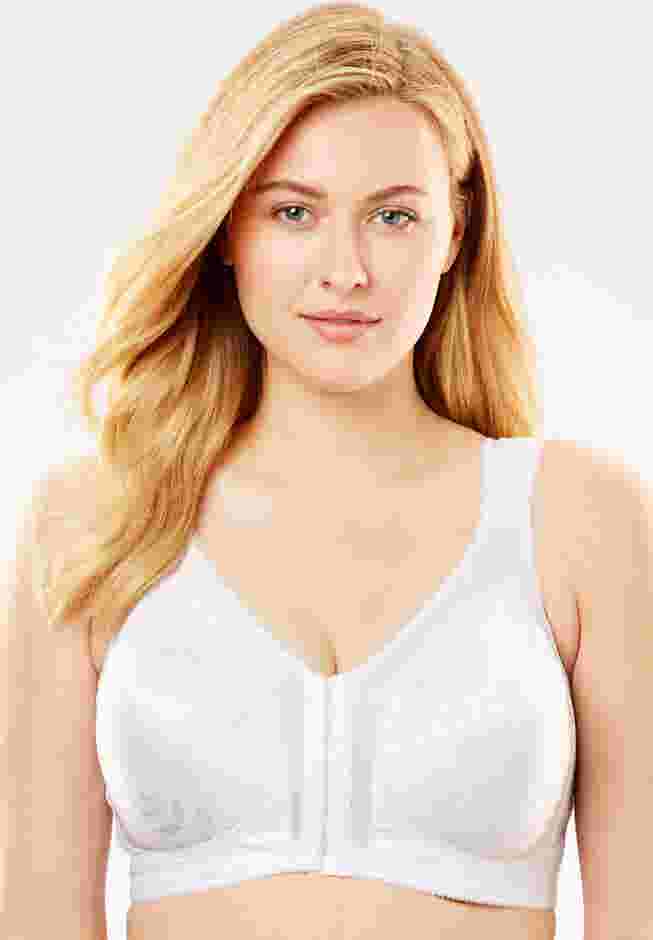 Playtex® 18 Hour Front-Close Wireless Bra with Flex Back 4695 image number 0