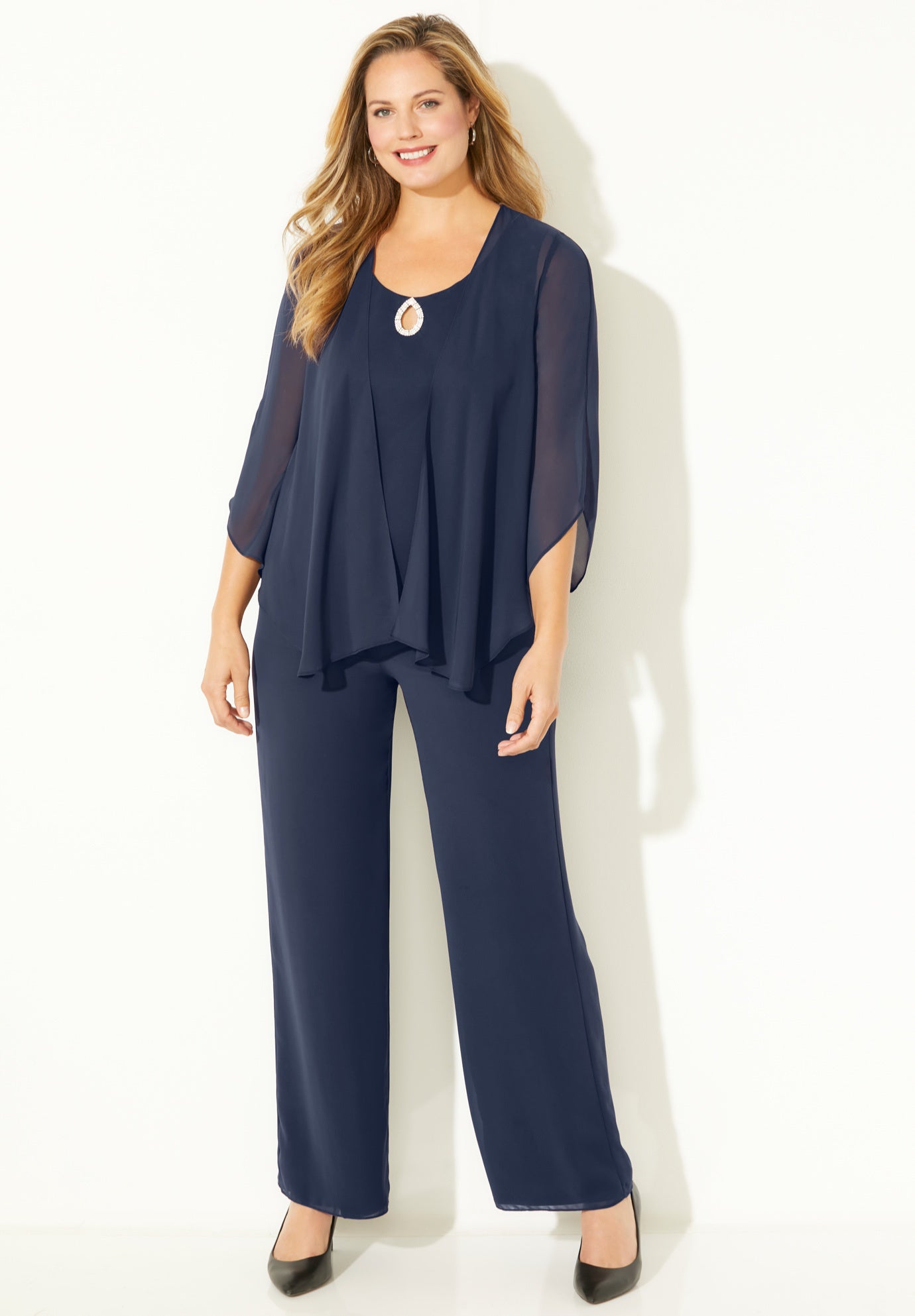 Accolades Georgette Pant Set image number 0