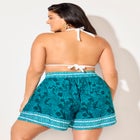 Tie-Front Cover Up Shorts image number 1