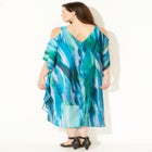 Open-Shoulder Chiffon Dress image number 1