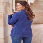 Suede Blazer image number 1
