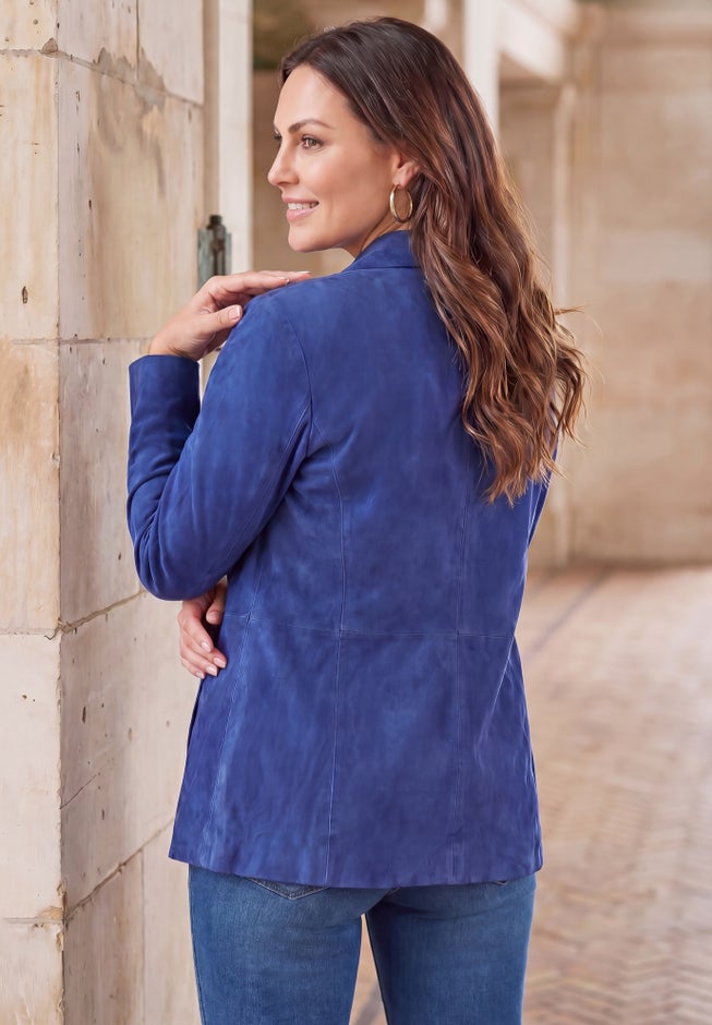 Suede Blazer image number 1