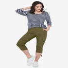 Stretch Cargo Capris by ellos® image number null