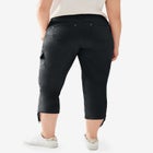 Stretch Cargo Capris by ellos® image number null