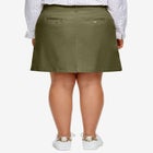 Stretch Chino Mid-rise Skort image number null