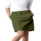 Stretch Chino Mid-rise Skort image number null