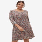 Madison Knit Three-Quarter Sleeve Dress image number null