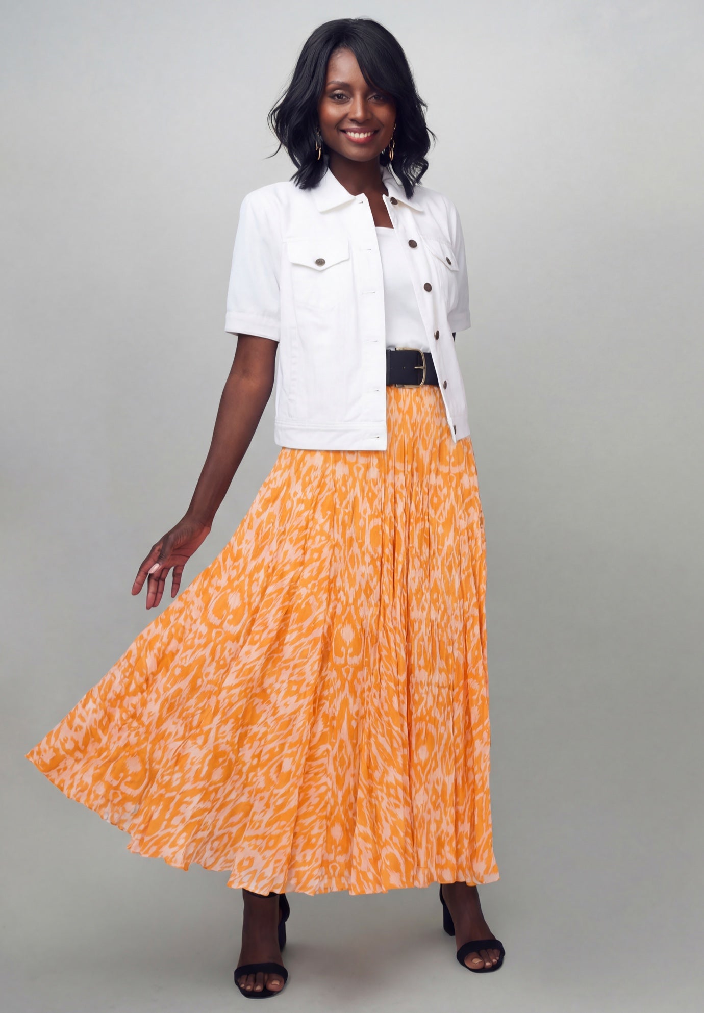 Short Sleeve Denim Jacket image number 0