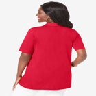 Stretch Cotton Polo Tee image number null