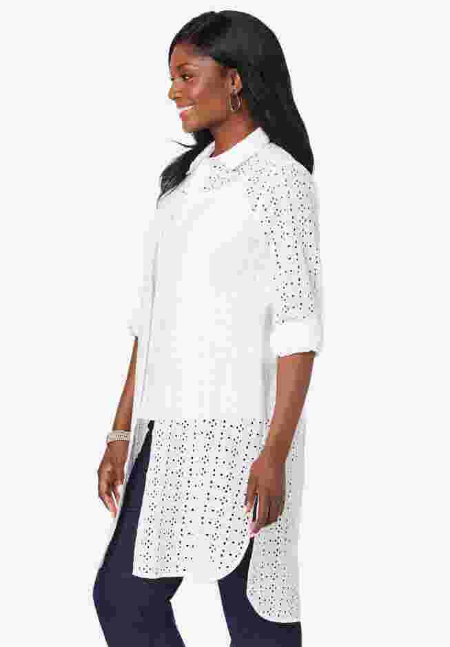 Eyelet Mega Tunic image number 2