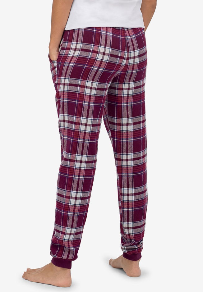 Plaid Flannel Sleep Pants image number 1
