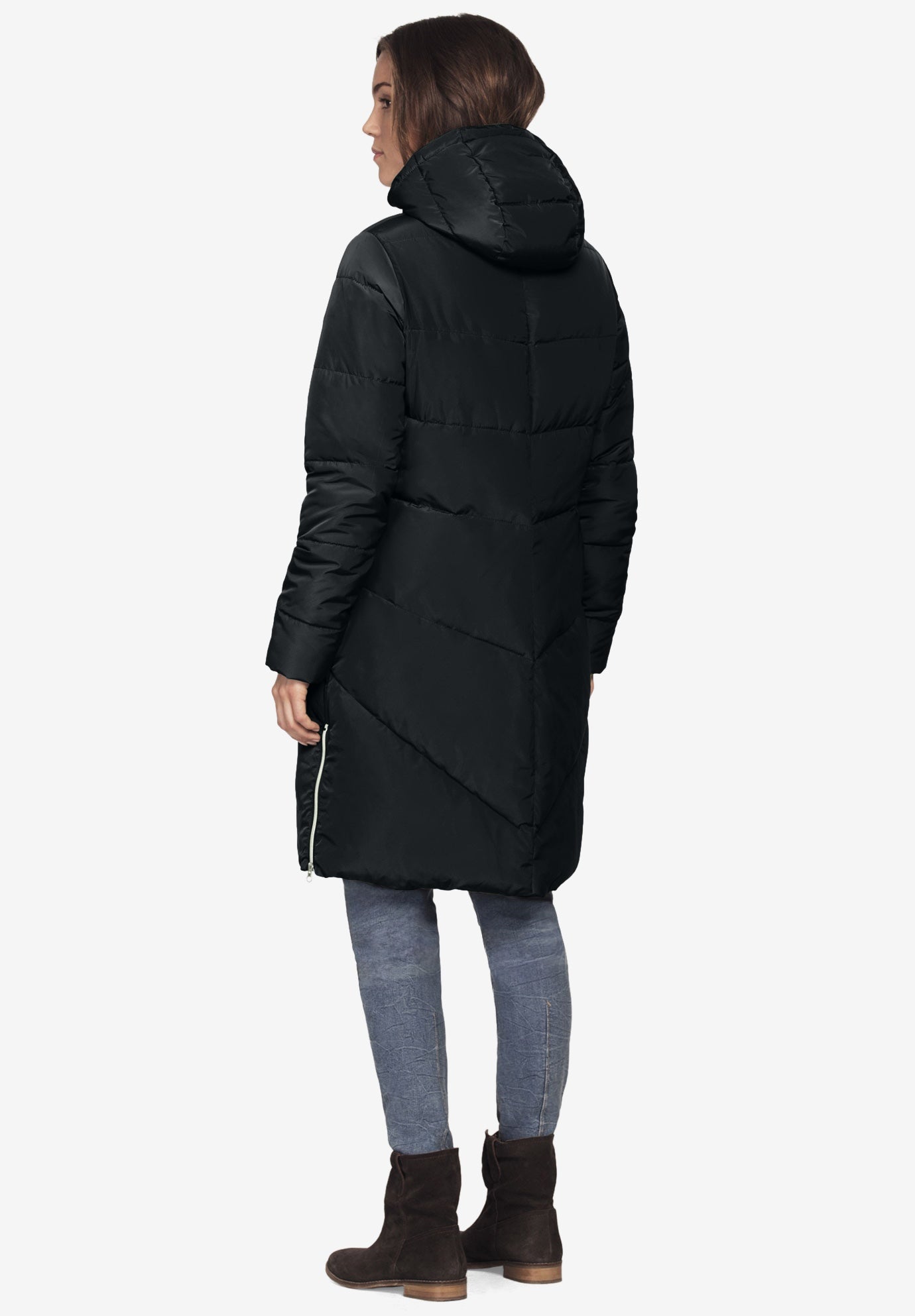 Long Puffer Coat image number 1