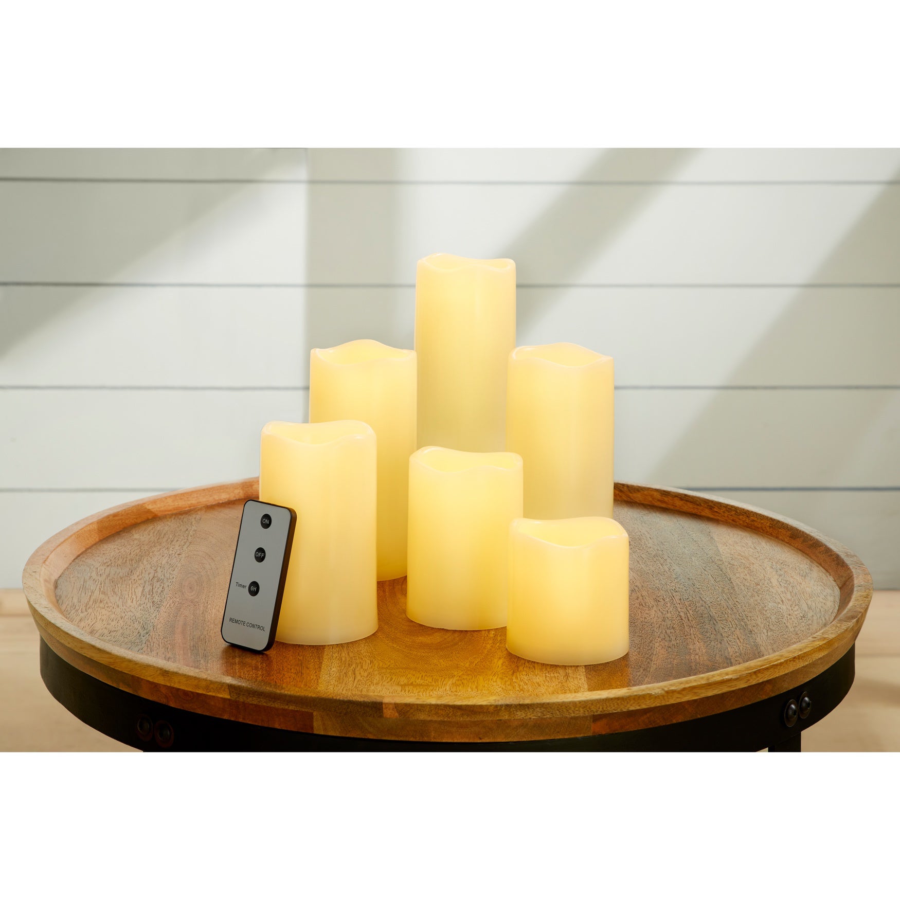 Remote-Controlled LED Candles, Set of 6 image number 0